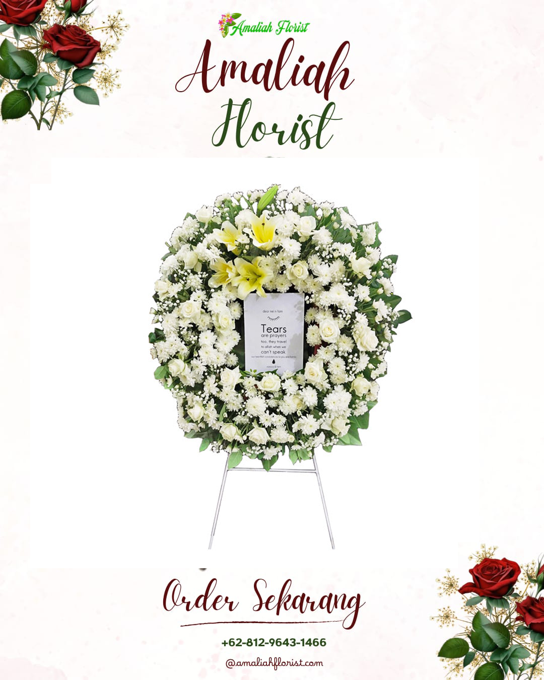 Krans Bunga Duka Wanea